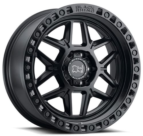 Black Rhino Kelso Matte Black w/ Black Bolts