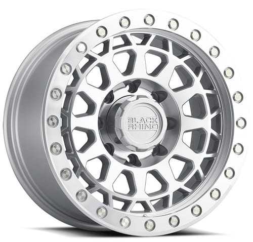 Black Rhino Primm Silver w/ Mirror Face & Machined Ring