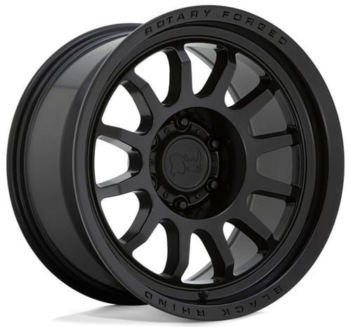 Black Rhino Rapid Matte Black (Rotary Forged)