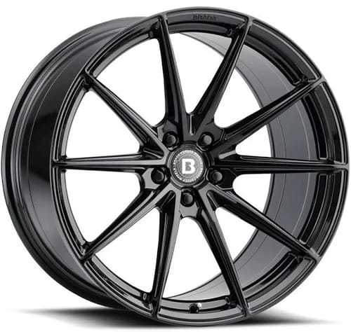 Brada CX1 Gloss Black (Deep Concave) (Rotary Forged)