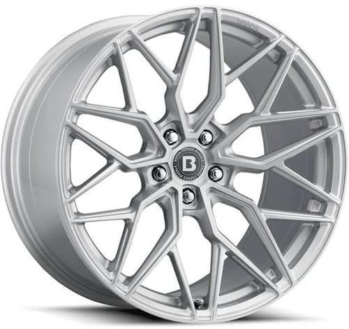 Brada CX3 Brushed Silver (Deep Concave) (Rotary Forged)
