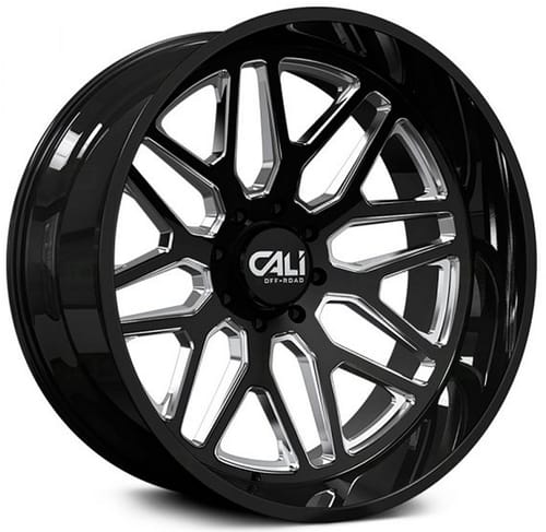 Cali Off-Road Invader 9115 Gloss Black Milled