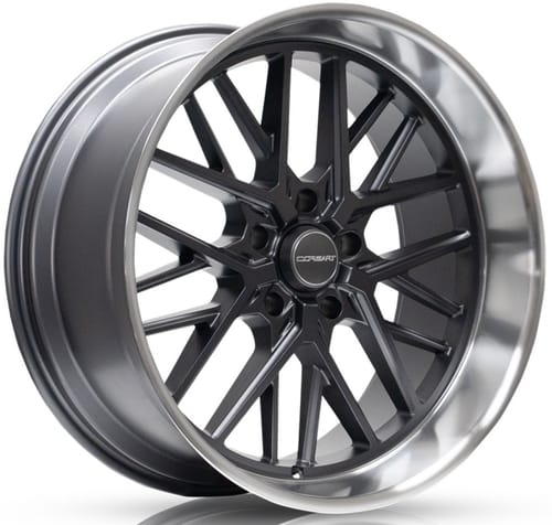 Corsart Kingpin 5 R503 Matte Gunmetal Diamond Cut Lip