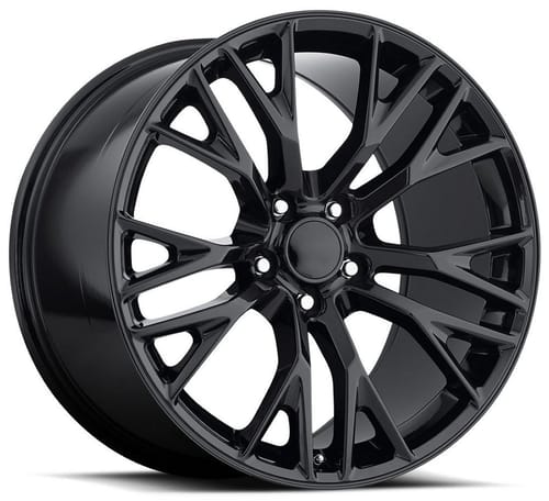 Factory Reproductions Replica Corvette C7 Z06 FR22 Replica Wheel Gloss Black