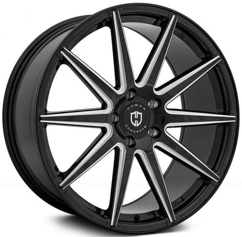 Curva Concepts C49 Gloss Black Milled