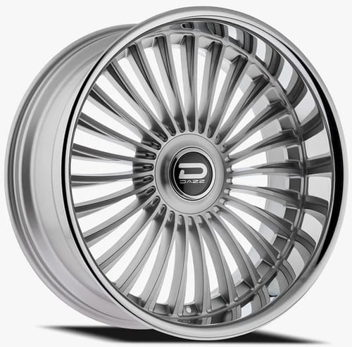 Dazz D104 Merlot Gloss Silver Brushed