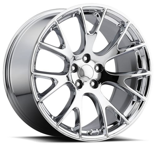 Factory Reproductions Replica Dodge Hellcat Jeep FR70 Replica Wheel Chrome