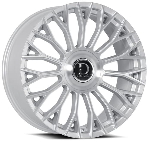 Dolce Luxury Roma Gloss Silver Brushed