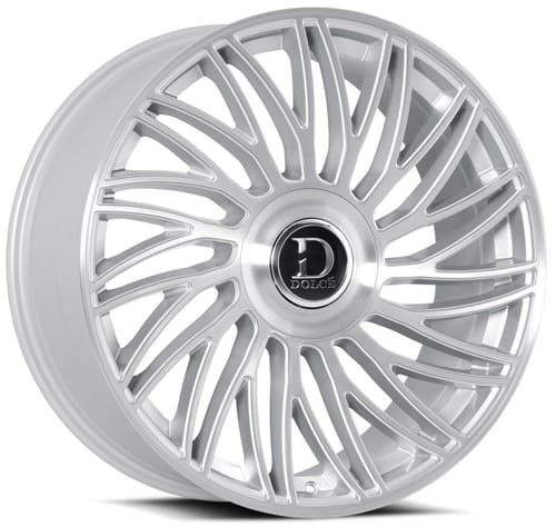 Dolce Luxury Sesto Gloss Silver Brushed
