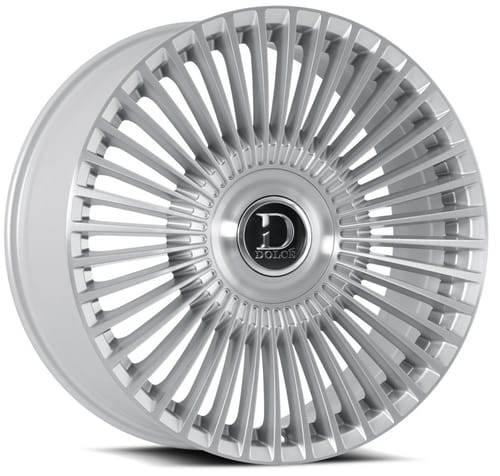 Dolce Luxury Trento Gloss Silver Brushed