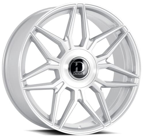 Dolce Luxury Verona Gloss Silver Brushed