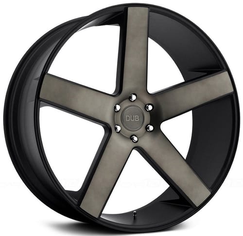 (Clearance - No Returns) Dub Baller Matte Black w/ Dark Tint