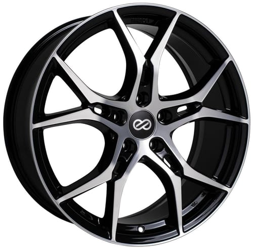 Enkei Vulcan gloss Black Machined