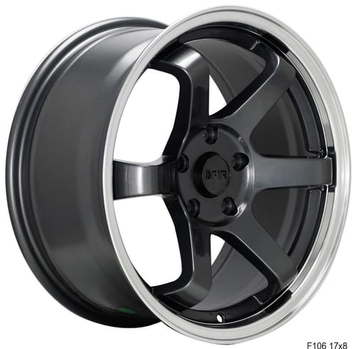 F1R F106 Gunmetal w/ Polished Lip