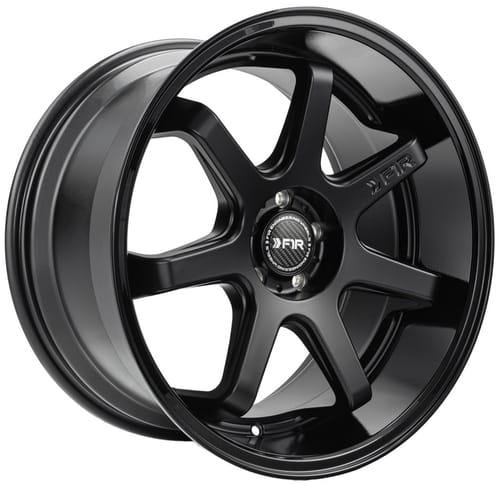 F1R FC7 Matte Black w/ Gloss Black Lip