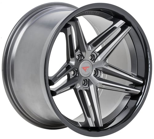 Ferrada CM1 Matte Graphite w/ Gloss Black Lip