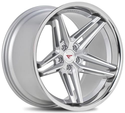 Ferrada CM1 Machined Silver w/ Chrome Lip