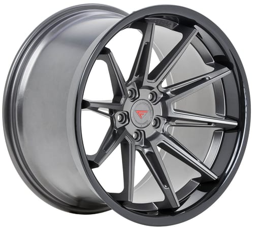 Ferrada CM2 Matte Graphite w/ Gloss Black Lip