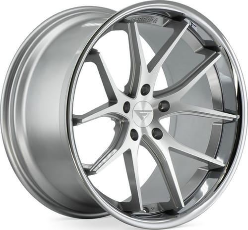 Ferrada FR2 Machine Silver w/ Chrome Lip