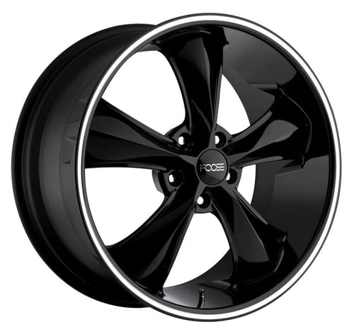 Foose Legend Gloss Black w/ Lip Groove