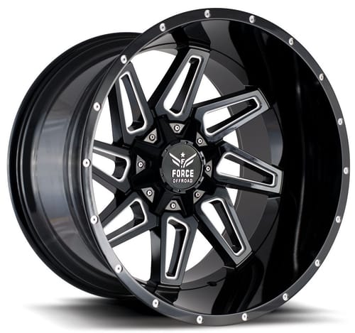Force Off-Road F02 Black Milled
