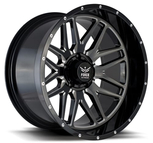 Force Off-Road F04 Gloss Black Milled
