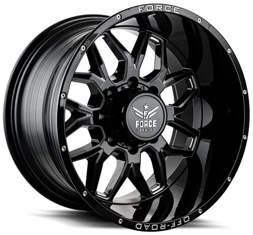 Force Off-Road F30 Gloss Black Milled