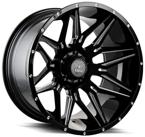 Force Off-Road F34 Gloss Black Milled