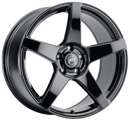 Forgestar CF5 Gloss Black (Flow Formed) (Deep Concave)