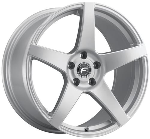 Forgestar CF5 Gloss Silver (Flow Formed) (Deep Concave)