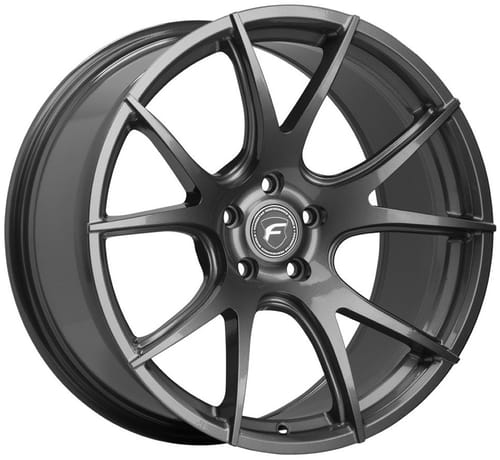 Forgestar CF5V Satin Black (Flow Formed) (Deep Concave)