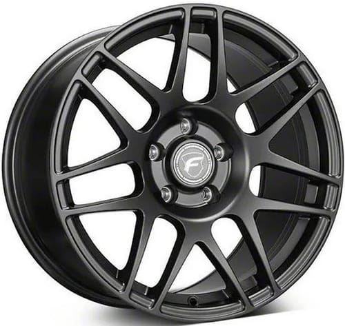Forgestar F14 Satin Black (Flow Formed) (Deep Concave)