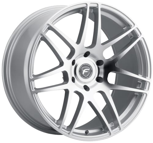 Forgestar F14 Silver Machined (Flow Formed) (Deep Concave)