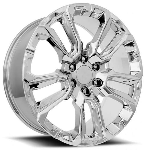 Factory Reproductions Replica GM Split 5 Spoke FR201 Replica Wheel Chrome