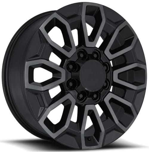 Factory Reproductions Replica Chevrolet High Country 2500 FR277 Replica Wheel Satin Black w/ Tint