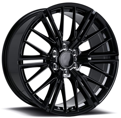 Factory Reproductions Replica ZL1 GM Truck FR28F Replica Wheel Gloss Black