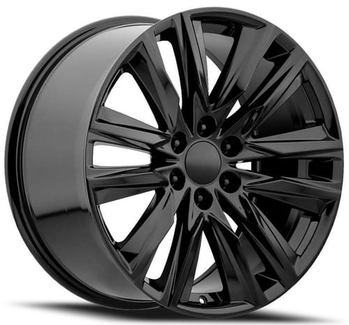 Factory Reproductions Replica Cadillac Escalade Sport Replica Wheel FR90 Gloss Black