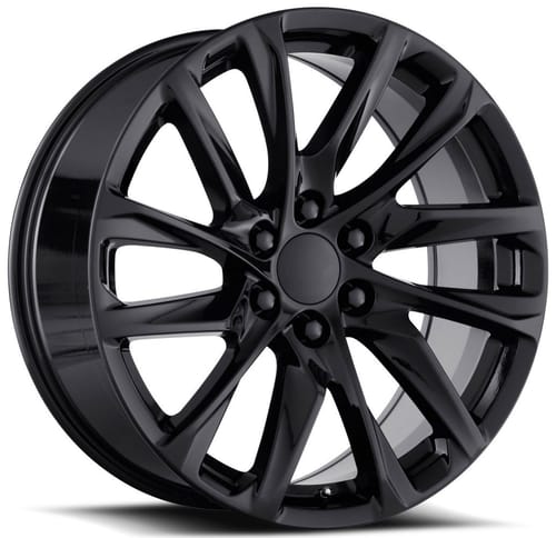 Factory Reproductions Replica GMC Escalade 12 Spoke FR98 Replica Wheel Gloss Black