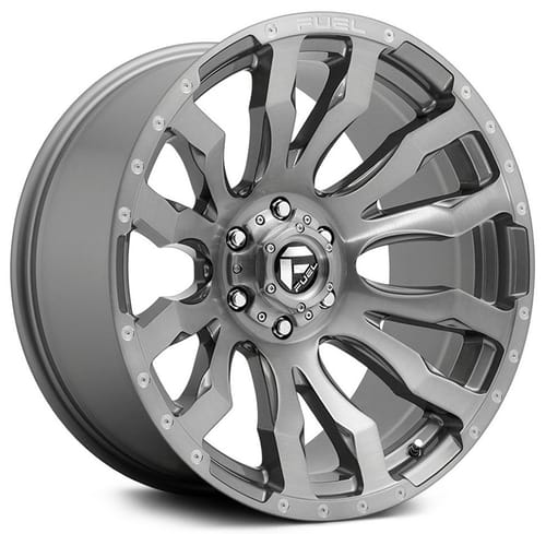 Fuel Off-Road D693 Blitz Platinum Brushed & Tinted