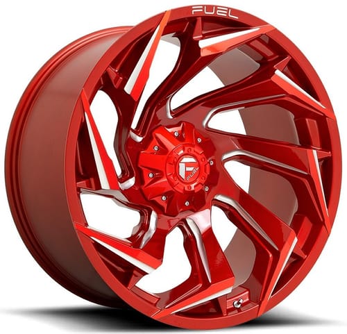 (Clearance - No Returns) Fuel Off-Road D754 Reaction Candy Red