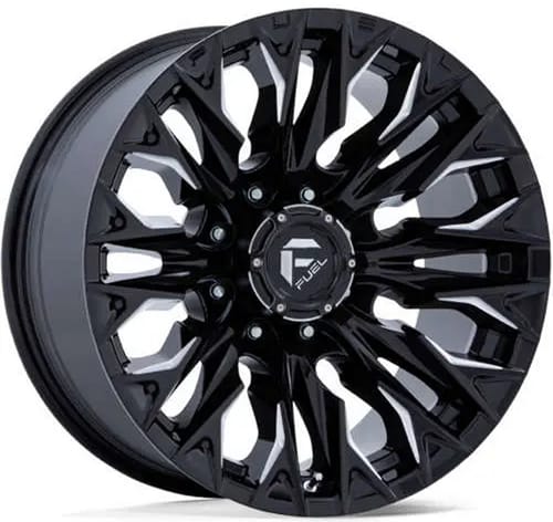 Fuel Off-Road D803 Flame 8 Gloss Black Milled