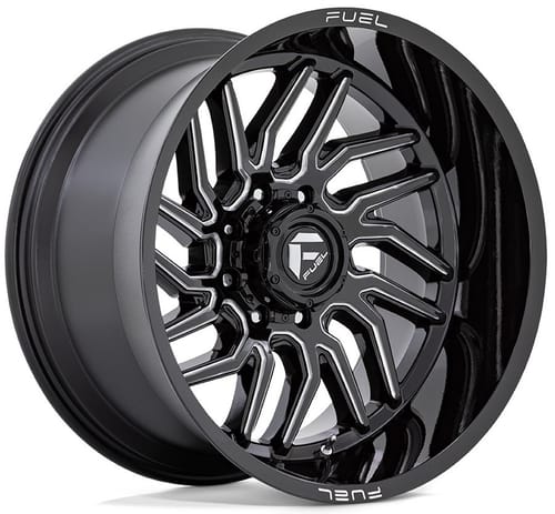 Fuel Off-Road D807 Hurricane Gloss Black Milled