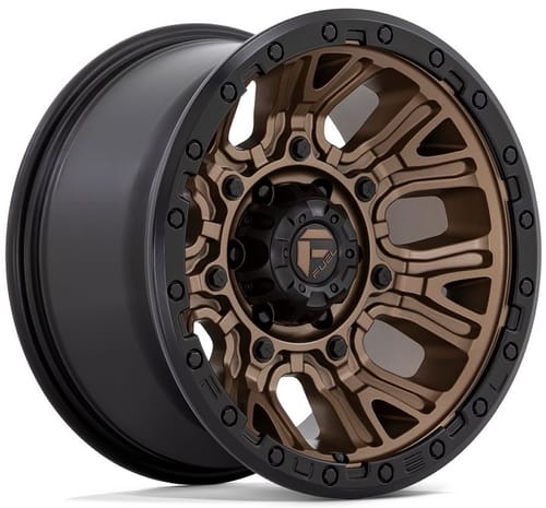 Fuel Off-Road D826 Traction Matte Bronze w/ Black Ring