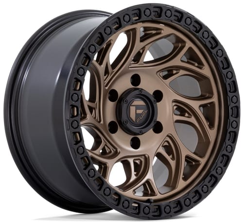 Fuel Off-Road D841 Runner OR Bronze w/ Black Ring