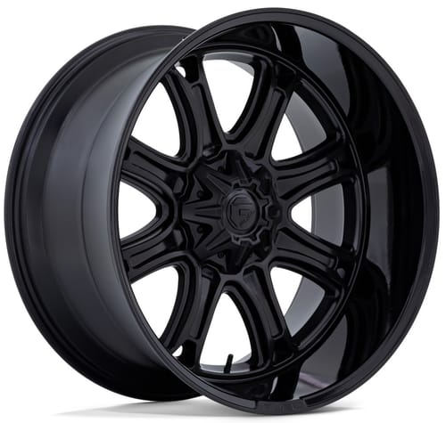 Fuel Off-Road D853 Darkstar Matt Black w/ Gloss Black Lip