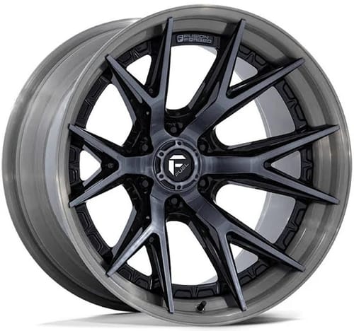 Fuel Off-Road FC402 Catalyst (6-Lug) Gloss Black Brushed Dark Tint