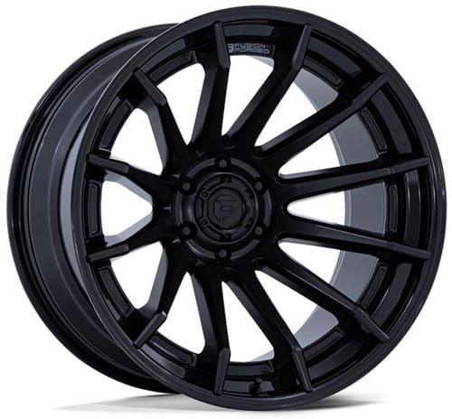 Fuel Off-Road FC403 Burn Matte Black w/ Gloss Black Lip