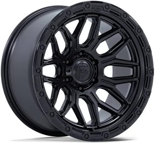 Fuel Off-Road FC881 Surge Matte Black w/ Gloss Black Lip