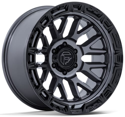 Fuel Off-Road FC890 Rail Gloss Gunmetal w/ Gloss Black Lip