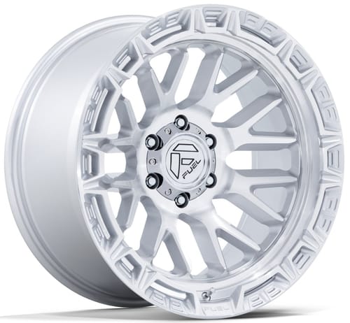 Fuel Off-Road FC890 Rail Gloss Silver Machined